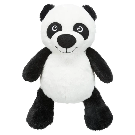 Trixie, panda hondenspeeltje, met geluid, pluche, 26cm, veelkleurig