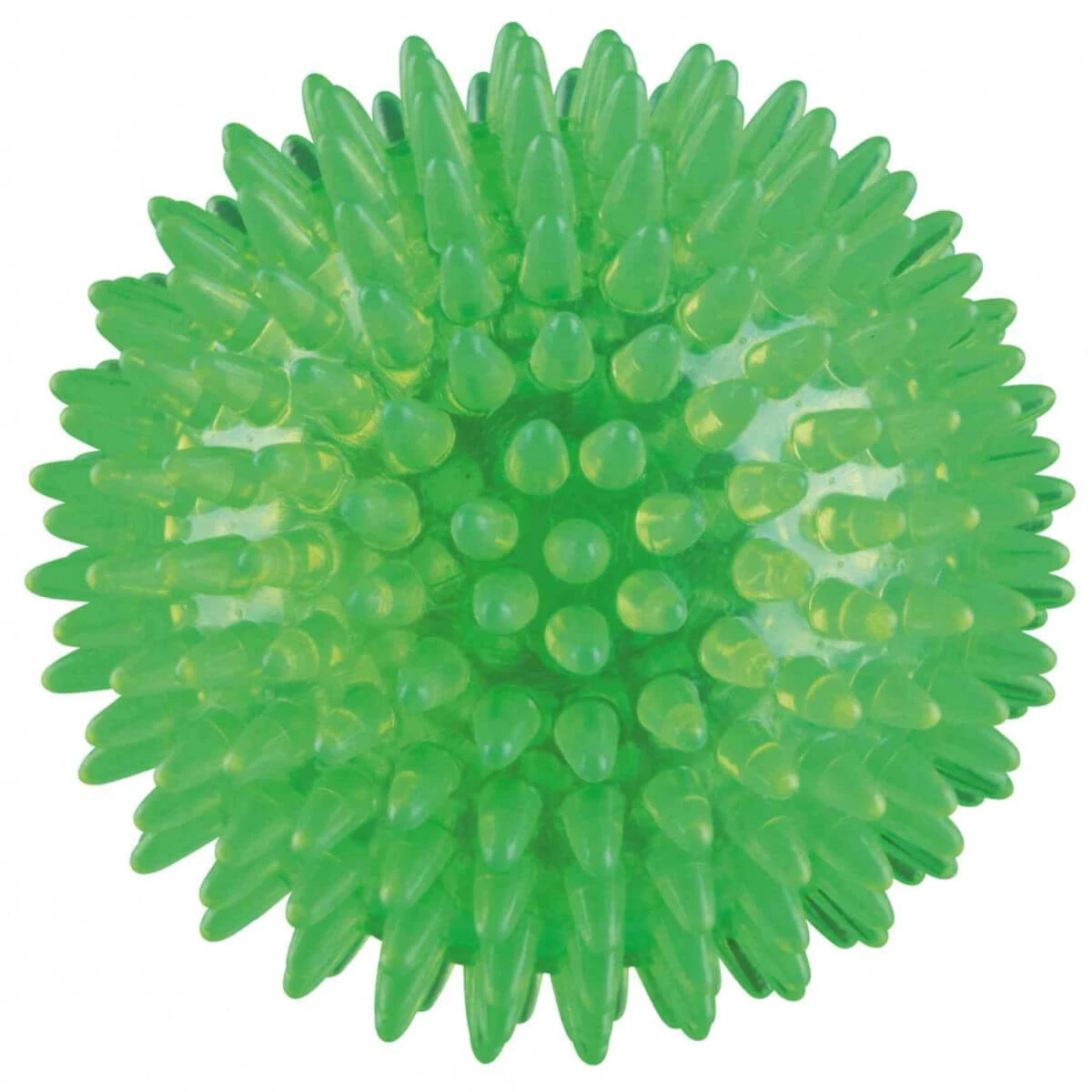 TRIXIE, schwimmender Igelball für Hunde, thermoplastischer Gummi, 8cm, multicolor