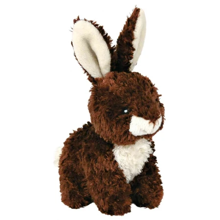 Trixie, Hasen-Spielzeug für Hunde, mit Sound, Plüsch, 15cm, multicolor