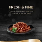 SHEBA Fresh & Fine Selectii Mixte, Vită și Pui, plic hrană umedă pisici, (în sos), multipack, 50g x 6buc