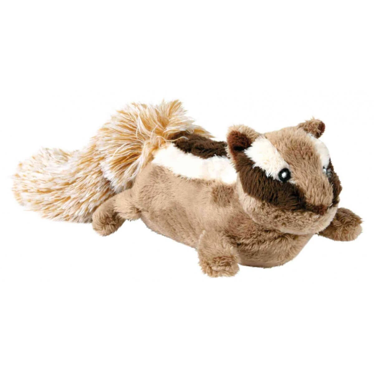 Trixie, Hund Eichhörnchen Spielzeug, mit Sound, Plüsch, 28cm, multicolor