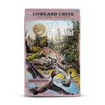 TASTE OF THE WILD Lowland Creek, kalkoen, zakje graanvrij natvoer voor katten, (in jus), 85g