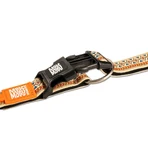 MAX & MOLLY Smart ID Ethnic, zgardă câini, ajustabilă, poliester, bej, cataramă trident, M(34-55 x 2cm)