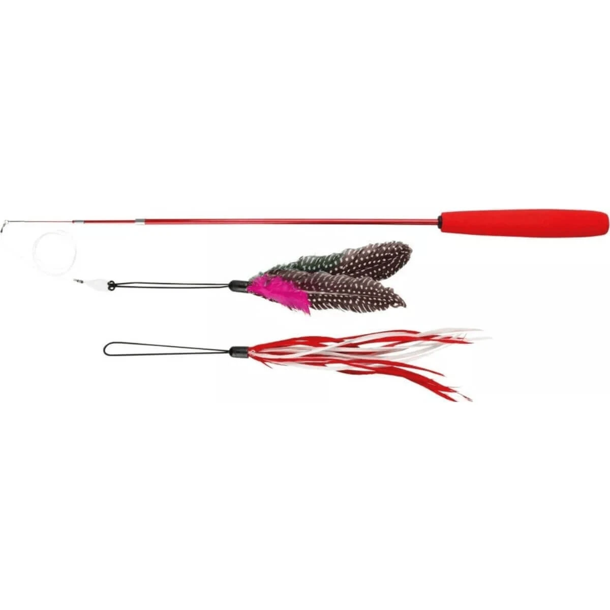 Trixie, Teleskopspielzeug, Katzen, multicolor, 48-90cm