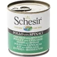 Schesir Dog Adult Huhn und Spinat, 285 g