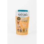 NATURO Mini, XS-S, saumon et riz, sachet de nourriture humide pour chiens, (dans son propre jus), 150g