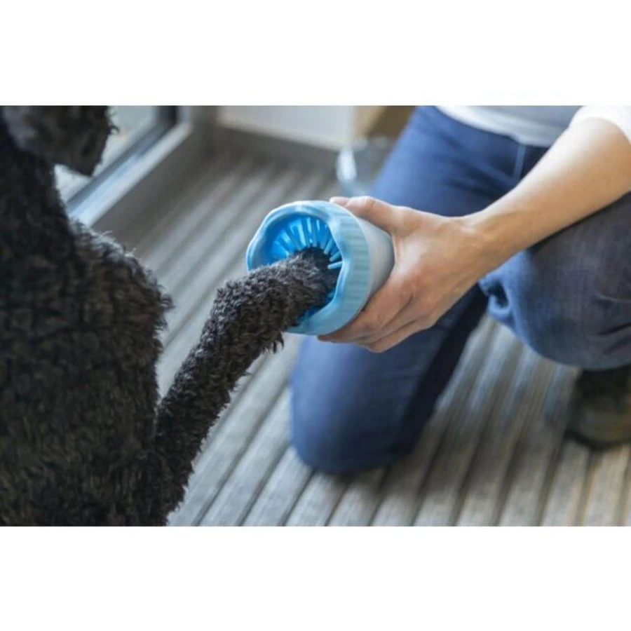 TRIXIE, M-L, dispositivo per il lavaggio delle zampe dei cani, in silicone