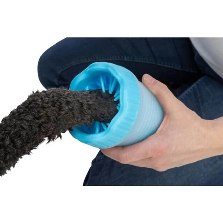 TRIXIE, M-L, dispositivo per il lavaggio delle zampe dei cani, in silicone