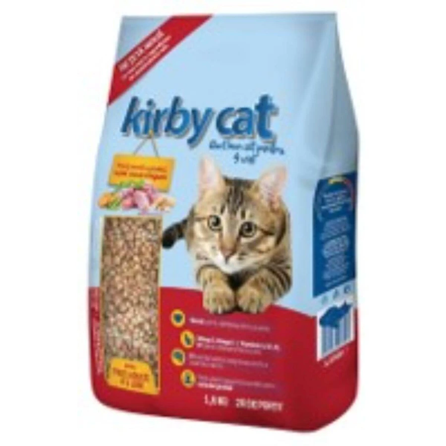 KIRBY CAT, Pui și Curcan, hrană uscată pisici, 1.5kg