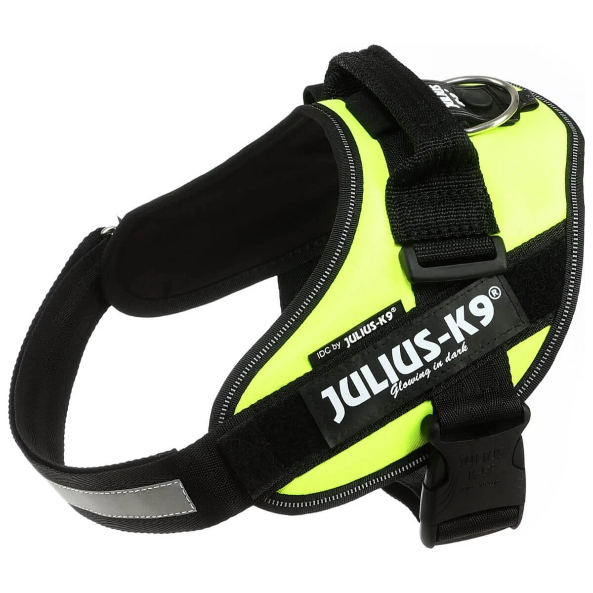JULIUS-K9 IDC Power, Hundegeschirr, XS, 4-7kg, neon