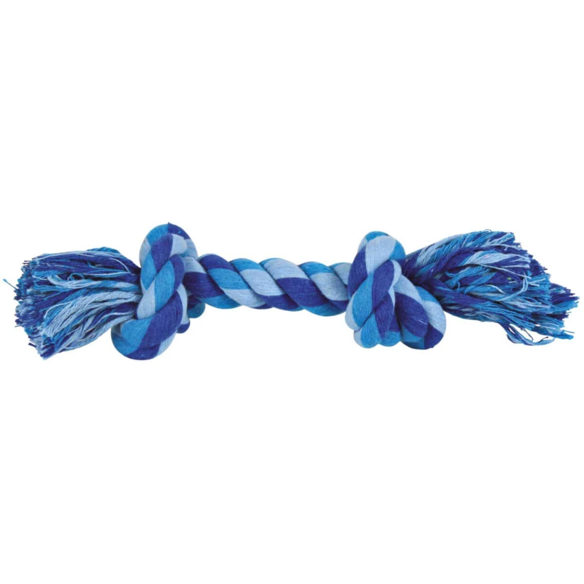 TRIXIE, Seilspielzeug mit 2 Knoten Hunde, 22cm, multicolor