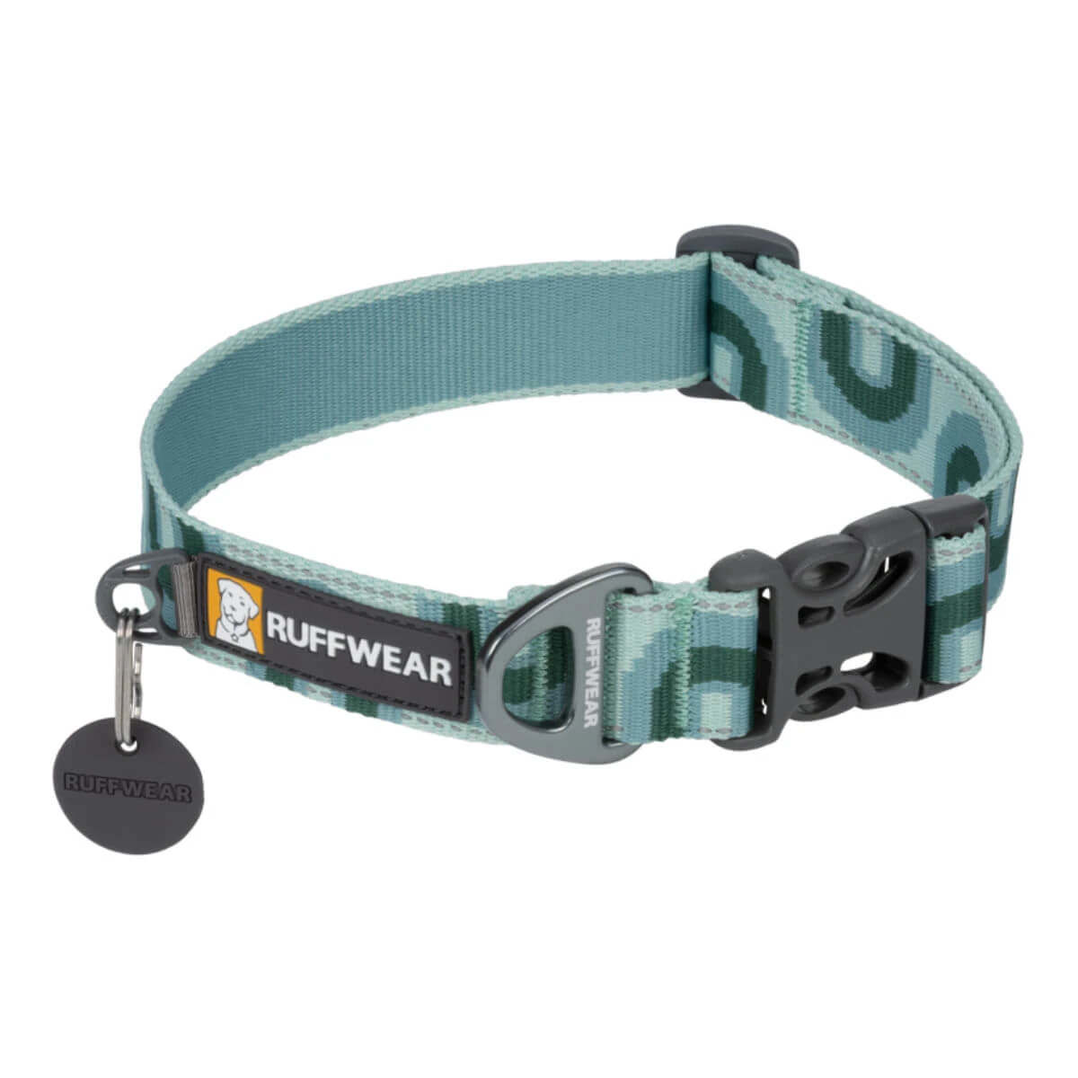 RUFFWEAR Crag Grassy Oxbow, verstellbar, reflektierend, multicolor, S(28-36 x 2cm)
