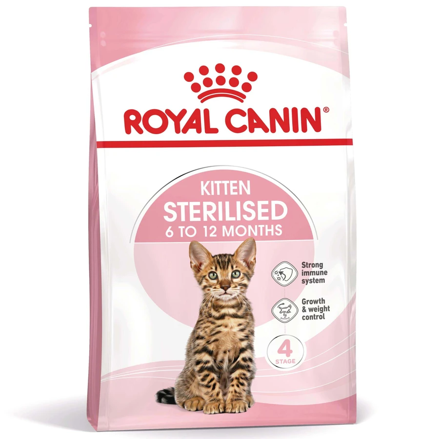 ROYAL CANIN Kitten Sterilized, droogvoer voor jonge gesteriliseerde katten, 2kg