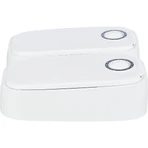 TRIXIE TX2, mangiatoia automatica per cani, 2 ciotole rettangolari, programmabile, plastica, bianco e nero, S-L(0,6l, 27x7cm)