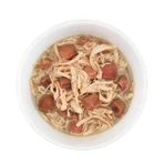 SCHESIR After Dark, Pui, conservă hrană umedă fără cereale pisici, (în supă), 80g