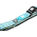MAX & MOLLY Smart ID Retro Blue, obroża dla psa, regulowana, poliester, niebieska, zapięcie trójząb, S(28-45 x 1.5cm): ceny i cechy
