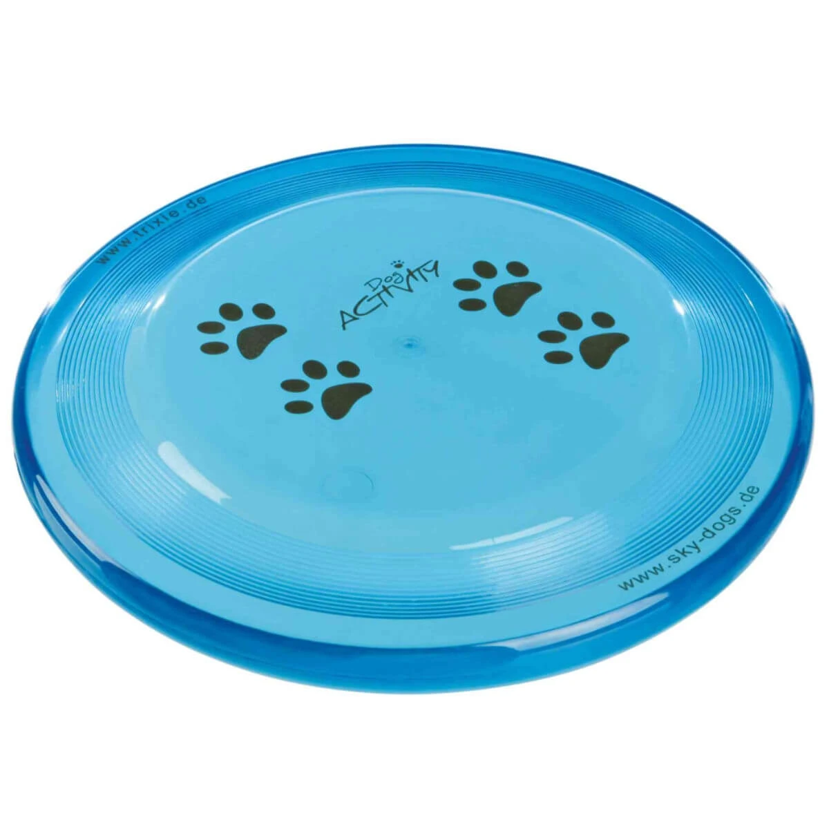 TRIXIE Activity, Frisbee-Scheibenspielzeug, Hunde, Kunststoff, 19cm, multicolor