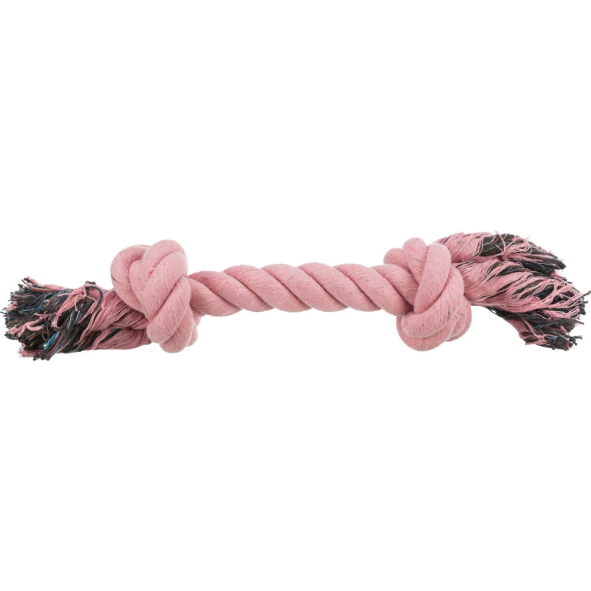 TRIXIE, Seilspielzeug mit 2 Knoten Hunde, 40cm, multicolor