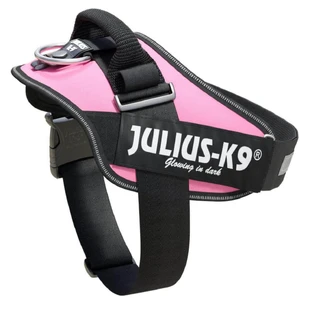 JULIUS-K9 IDC Power, pettorina per cani, 3XS, 0,8-3kg, rosa