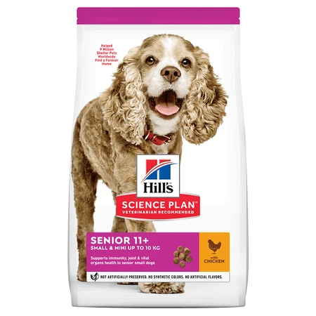 Hill's SP Canine Senior Klein & Miniatuur Kip, 1.5 Kg