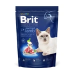 BRIT Premium by Nature Sterilized, Cordero, alimento seco para gatos esterilizados, 800g