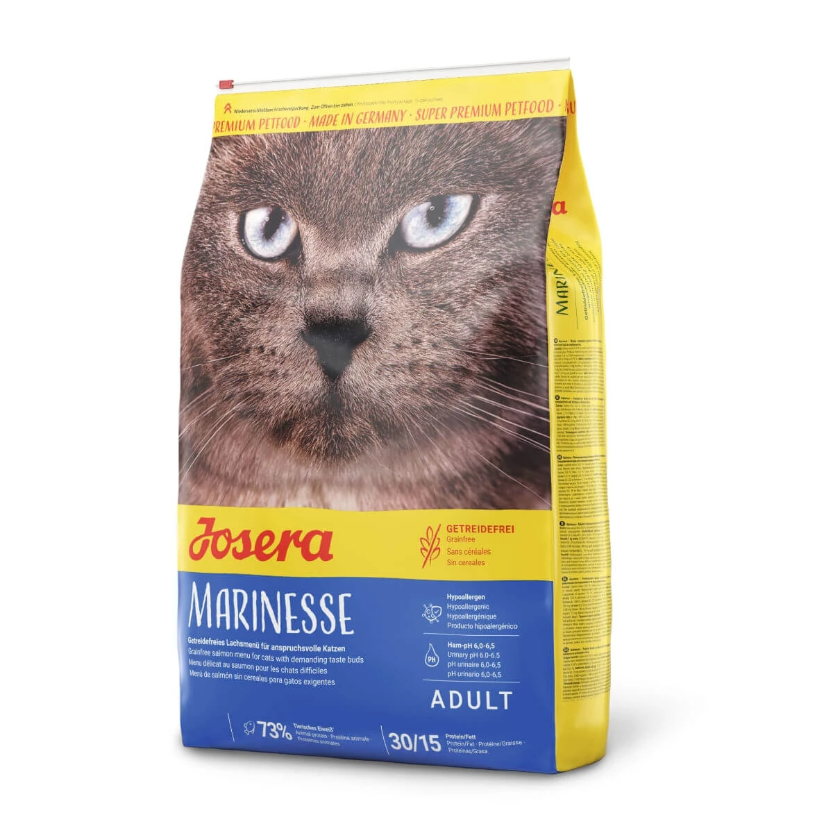 JOSERA Marinesse, Lachs, Katzentrockenfutter, Verdauungssystem & Probiotika, 4,25kg