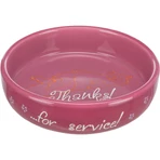 TRIXIE Thanks, castron pisici, rotund, ceramică, diverse culori, 0.3l, ⌀15cm