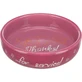 TRIXIE Thanks, castron pisici, rotund, ceramică, diverse culori, 0.3l, ⌀15cm