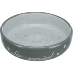 TRIXIE Thanks, castron pisici, rotund, ceramică, diverse culori, 0.3l, ⌀15cm