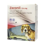 ZERONIL, vermifugo esterno per cani, S-M(10-20kg), pipette, 134mg x 6pz.