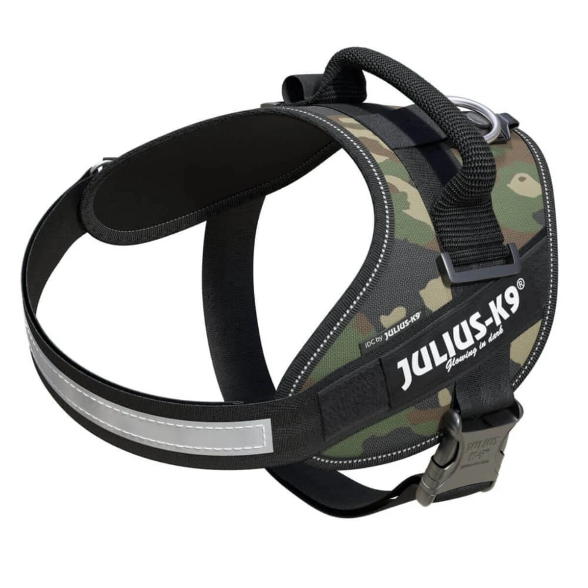 JULIUS-K9 IDC Power, Hundegeschirr, XS, 4-7kg, camouflage