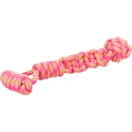 Trixie, touwspeeltje met bal voor honden, 8/38cm, veelkleurig