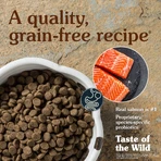TASTE OF THE WILD Pacific Stream, Somon, hrană uscată fără cereale câini, 2kg