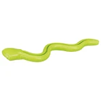 Trixie, jucărie șarpe recompensă câini, cu sunet, cauciuc termoplastic, 42cm, verde