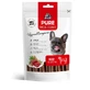 PET'S DESSERT Pure Doggie Delight Hypoallergenic, XS-XL, Vită, punguță recompense monoproteice fără cereale câini, alergii, 80g
