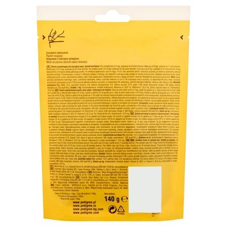 PEDIGREE Tasty Bites, recompense câini, pernițe cu branză, 140g