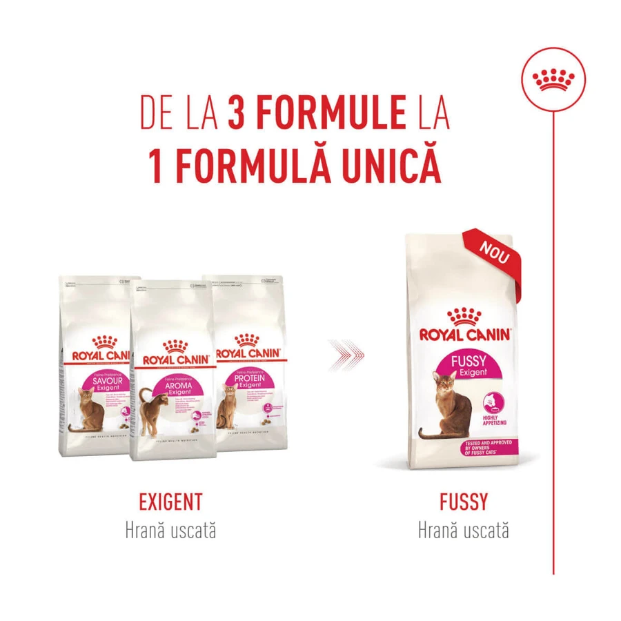 ROYAL CANIN Feline Feline Health Nutrition Fussy, dry cat food, fussy appetite, 400g