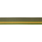 RUFFWEAR Flat Out Forest Horizon, verstellbares Hundehalsband, grün und orange, S(28-36 x 2cm)