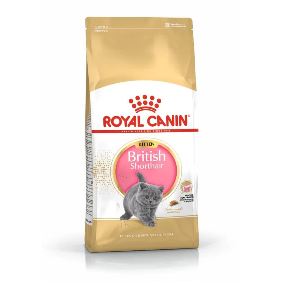ROYAL CANIN British Shorthair Kitten, hrană uscată pisici junior, 2kg