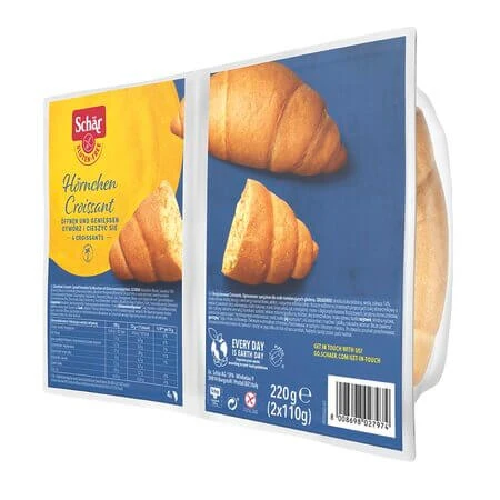 Glutenfreies Croissant, 220 g, Schar