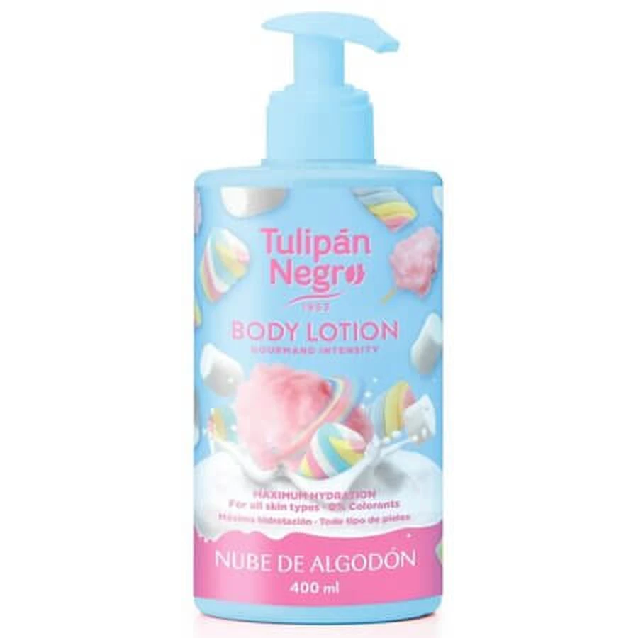 Lozione corpo Cotton Cloud, 400 ml, Tulipano nero