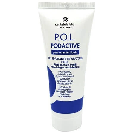Feuchtigkeitsspendende und reparierende Emulsion für trockene und rissige Haut an den Füßen POL Podactive, 75 ml, Kantabrien