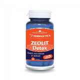 Zeolit Detox, 60 cps, Herbagetica