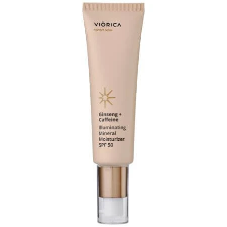 Perfect Glow Mineralschutz-Feuchtigkeitscreme SPF 50 Perfect Glow, 50 ml, Viorica