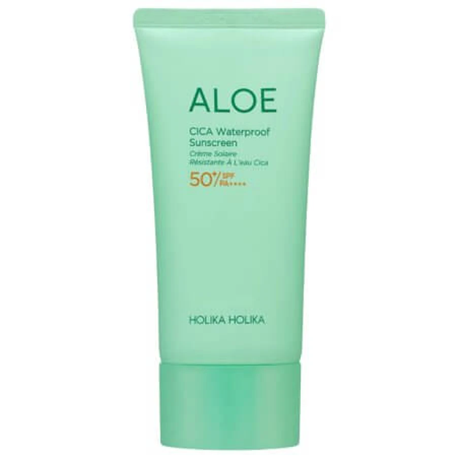 Zonnecrème met CICA en Aloë Vera, SPF50+ PA++++, Waterdicht, 100 ml, Holika Holika
