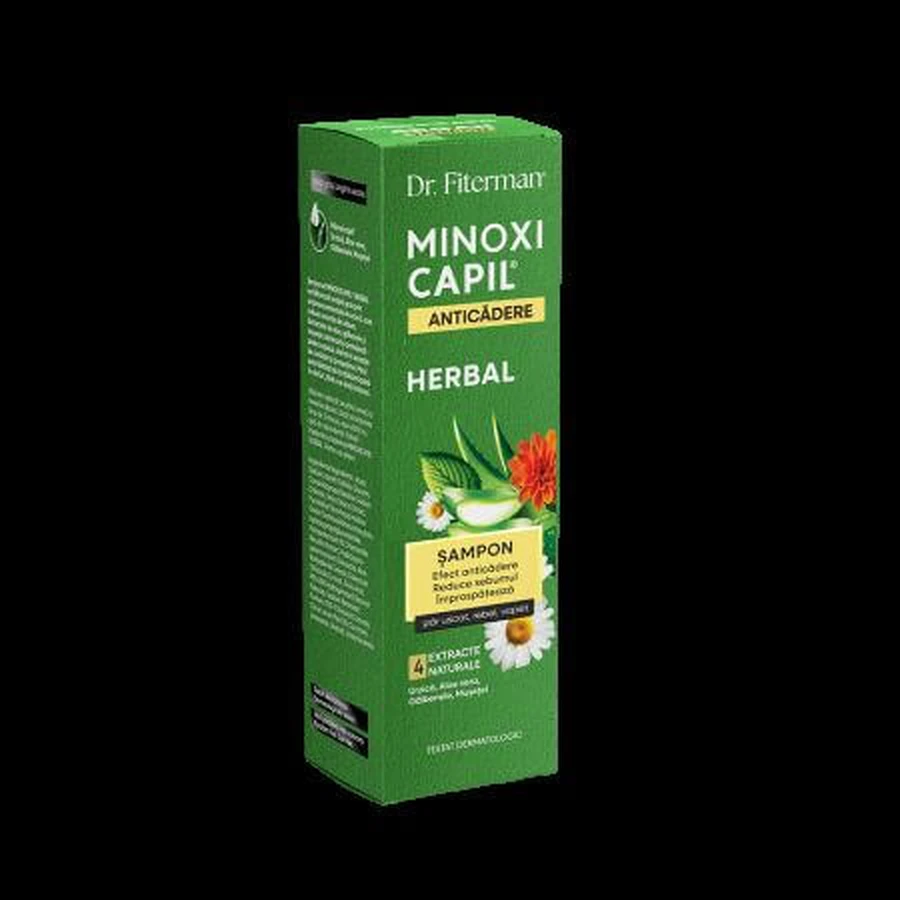 Sampon Minoxicapil Herbal, 200 ml, Doctor Fiterman