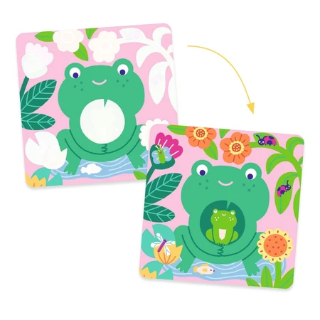 Set per pittura ad acqua Animali da giardino, Djeco