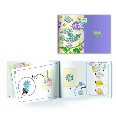Atelier de gravure créative Passion pour les fleurs, Djeco