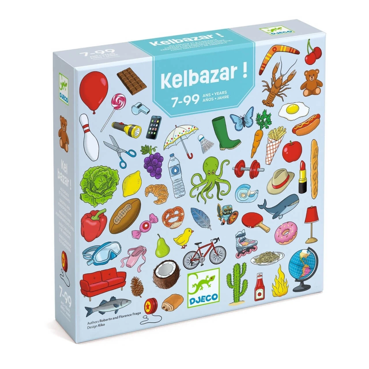 Brettspiel Kelbazar, Djeco