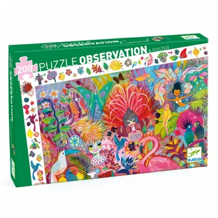 Djeco observation puzzle Rio Carnival